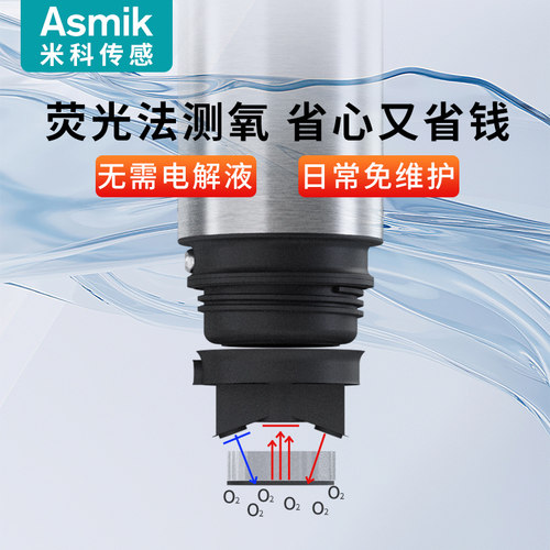 溶氧仪溶解氧传感器在线水质含氧量水质检测测定仪电极DO污水养殖 - 图1
