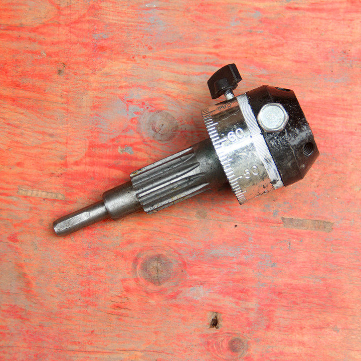 16mm 台钻配件 台钻十三牙总成 台钻刻度环 十三牙 手柄座精品