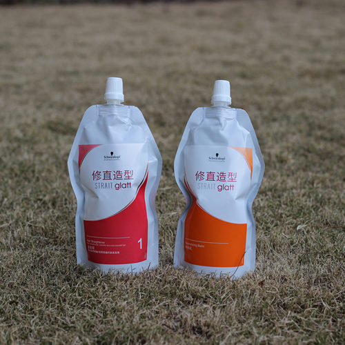 施华蔻直发膏离子烫定型头发软化剂免夹柔顺剂洗直药水梳直拉直膏 - 图0