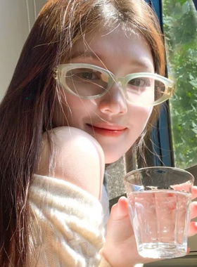 酷酷袭来个性小猫眼黑色墨镜高级感夏日偏光防紫外线近视太阳眼镜