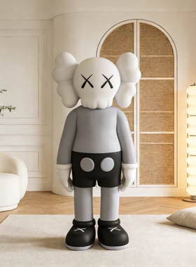 北欧风芝麻街暴力熊大型公仔送朋友生日礼物网红打卡家居装饰摆件