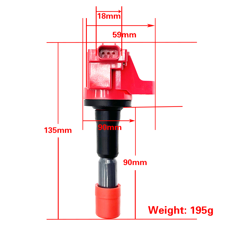 适用本田飞度思域思迪CR-Z锋范理念S1 1.3 1.5改装点火线圈高压包 - 图0