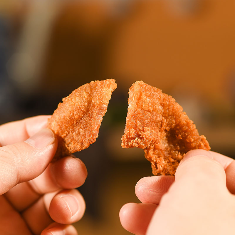 李村脂渣香脆猪油渣香酥干炸脆皮五花肉青岛特产网红零食小吃食品 - 图3