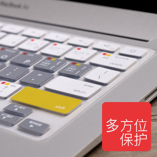mac os系统快捷键PS功能AI苹果14笔记本M1电脑macbook11.6air按键键盘膜apple12五笔13.3寸16pro15保护贴膜M2 - 图1