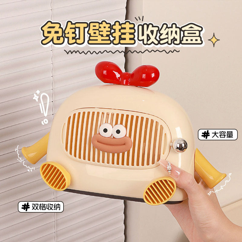保鲜膜套收纳盒免打孔壁挂抽取式一次性保鲜袋收纳盒厨房家用神器,淘宝优惠券,粉丝福利购,淘宝优惠卷