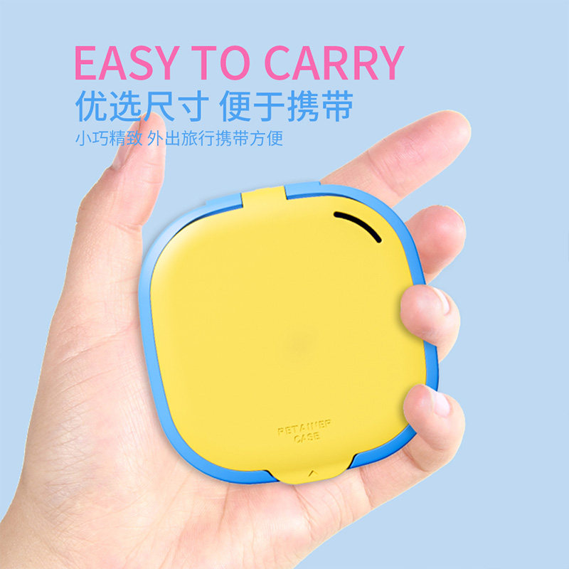 放保持器收纳盒隐形牙套的盒子携带正畸牙齿矫正器透明带镜子ins,淘宝优惠券,粉丝福利购,淘宝优惠卷