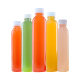 Disposable colorless transparent takeaway plastic bottle with lid