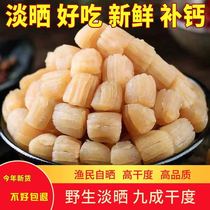 New stock extra-large dry bay 500g Fujian scallop wild Yuanbehai products Great bay column Yao post baby ready-to-eat special grade