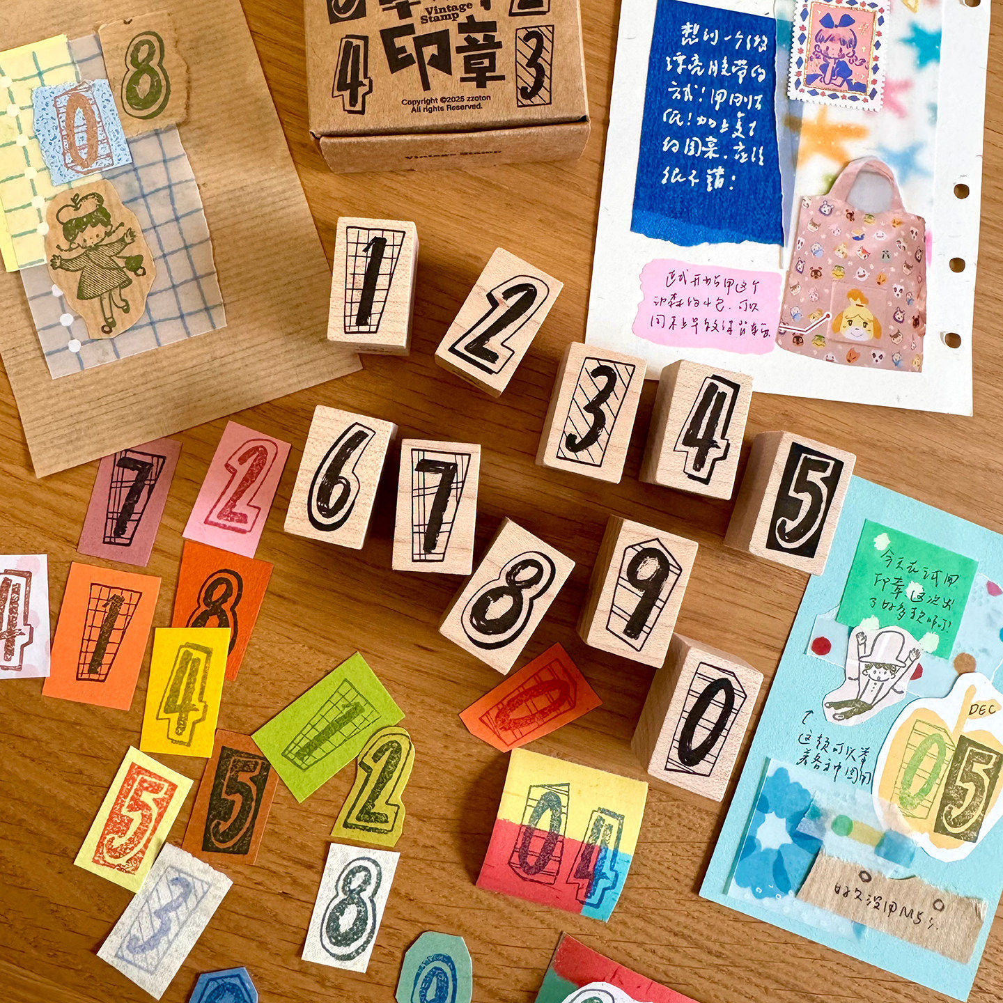 卓大王【阿卓木制印章】枫木复古潦草数字小熊苹果青蛙蟑螂猩猩,淘宝优惠券,粉丝福利购,淘宝优惠卷