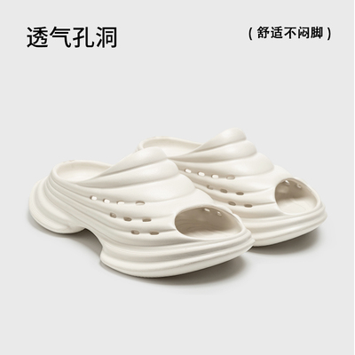 朴西情侣运动凉拖鞋女户外2025夏季厚底增高防滑涉水拖鞋男款外穿