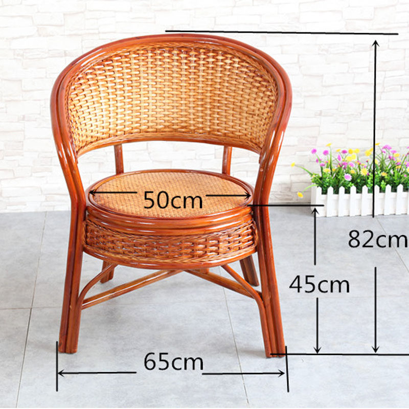 藤椅阳台休闲桌椅三件套单人座椅简约组合手工真藤编织靠背藤椅子,淘宝优惠券,粉丝福利购,淘宝优惠卷