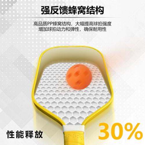 Пиковая ракетка из углеродного волокна T700 Полный набор 3Kpickleball для взрослых детей Профессиональная пик ракетка