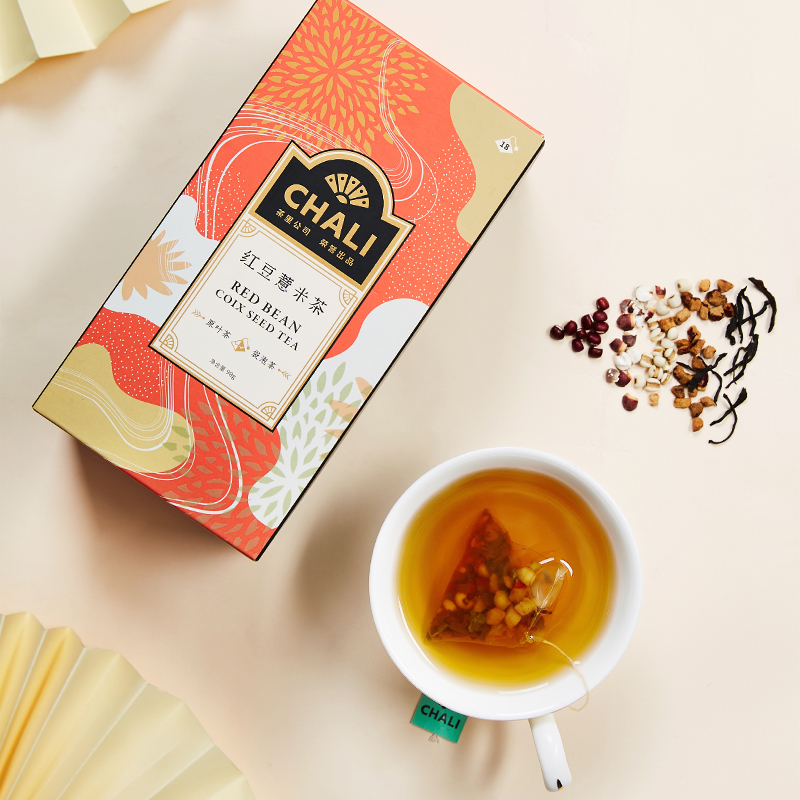 CHALI红豆薏米茶芡实茶薏仁茶叶茶包花茶养生茶茶里公司出品-图1