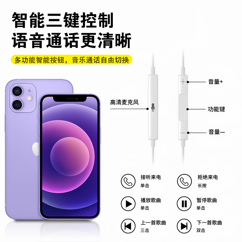 数字音频TYPE-C适用苹果17有线耳机iPhone1516线控ipad平板笔记本,淘宝优惠券,粉丝福利购,淘宝优惠卷