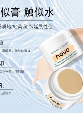 novo遮黑眼圈眼袋泪沟纹身遮瑕膏
