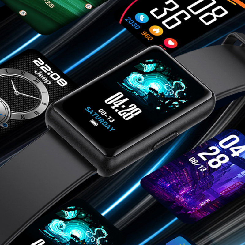 Jeep吉普智能手环健康管理消息提醒支付心率血氧睡眠监测手表Z03