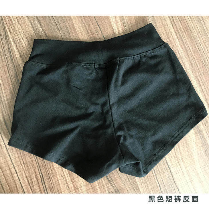 舞越儿童夏练功裤四角裤安全裤平角裤练习短裤舞蹈裤平裆裤 - 图0