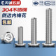 304 inverted inner plum blossom screw
