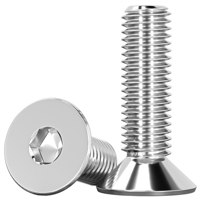 316 countersunk head hexagon screw