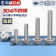 Hot selling on the entire network 304 cross flange anti-slip screws