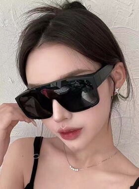 新款户外骑行眼镜近视套镜女自行