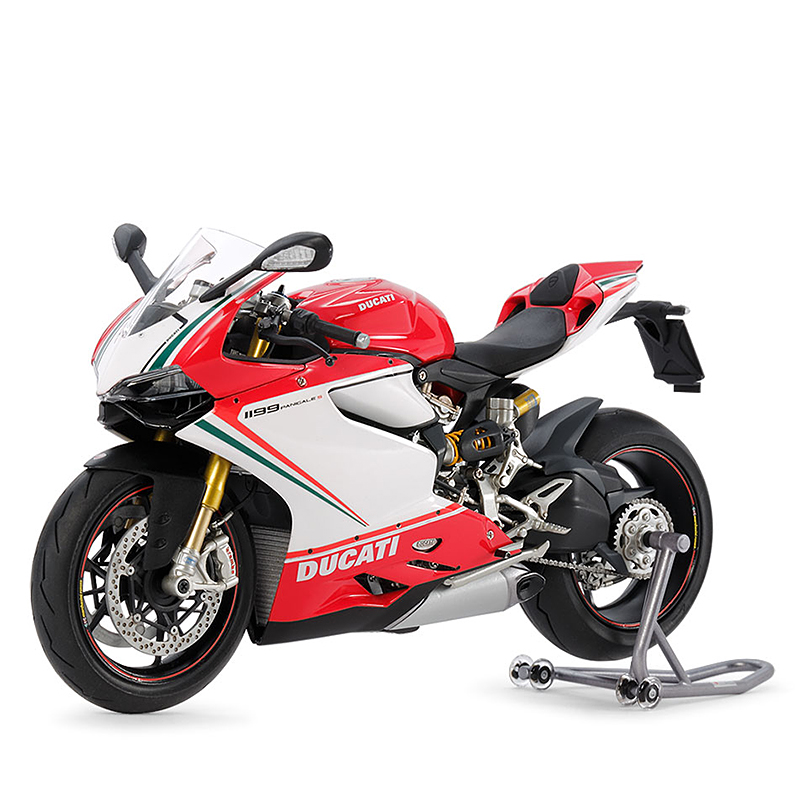 田宫摩托车 14132杜卡迪1199 Panigale S Tricolore 1/12-图3