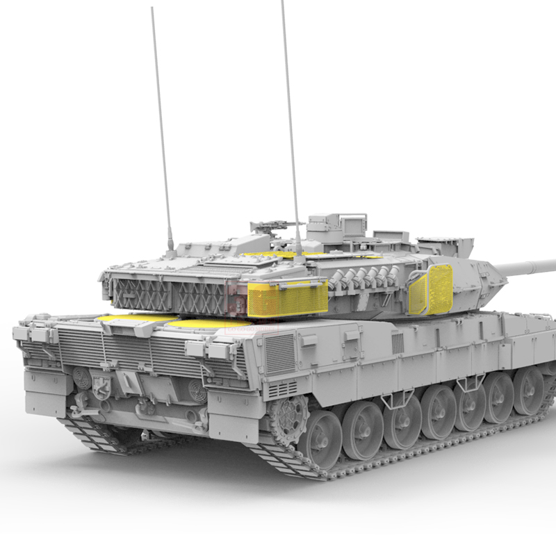 3G模型 边境 BT-040 1/35 联邦德国豹2A7V主战坦克活动履带/悬挂 - 图1