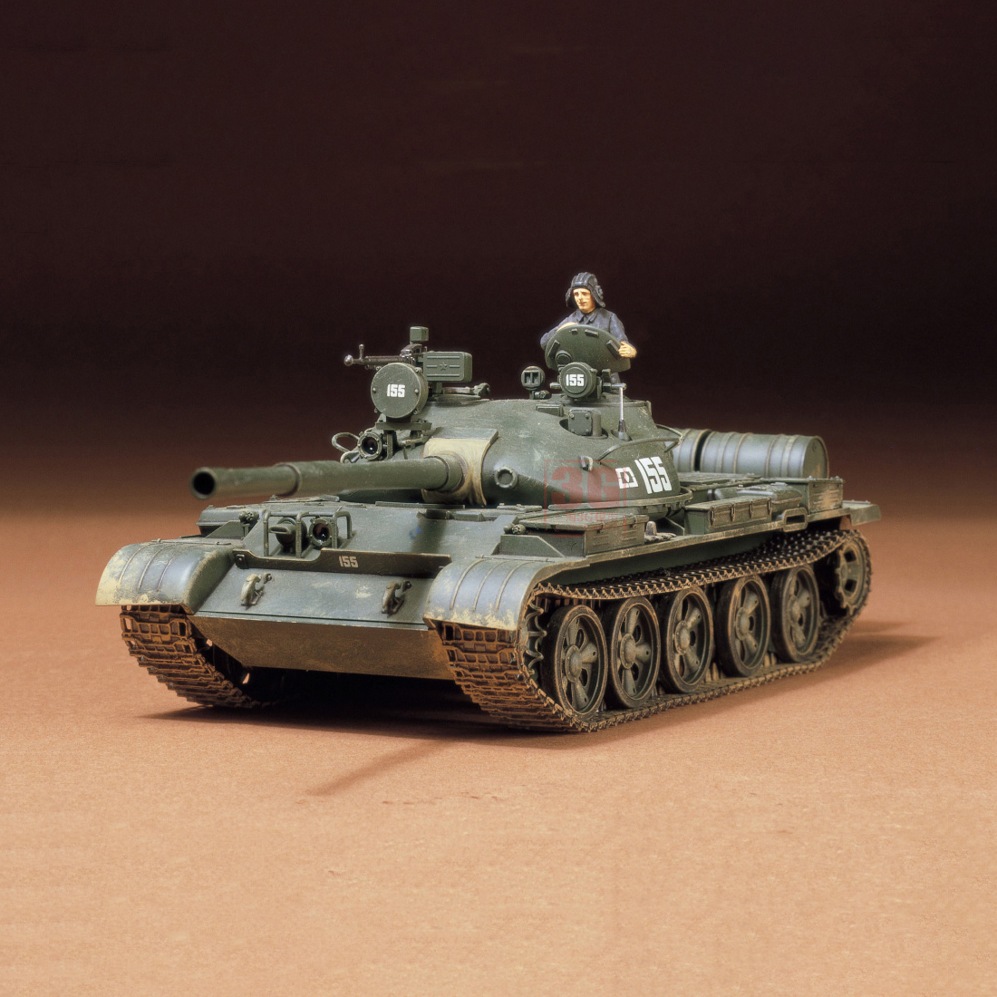 3G模型 田宫拼装塑料坦克 35108  苏联 T-62A 主战坦克 1/35