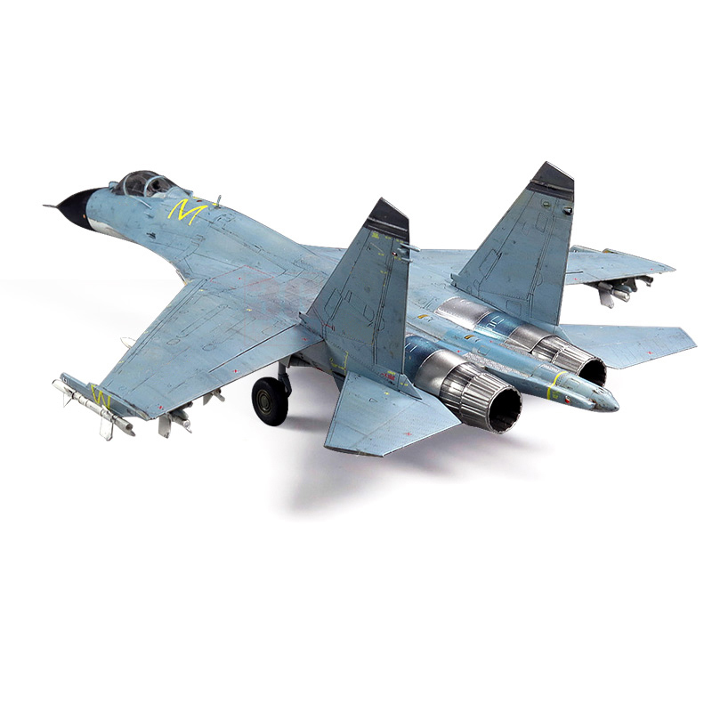 3G模型 小号手飞机模型拼装 01662 1/72 中国歼11B空军战斗机模型 - 图3