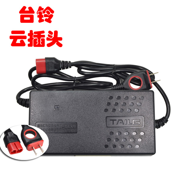 台铃云插头电动车电瓶车48V12Ah2A20AH60V72V3A正品原装脉冲断电 - 图3