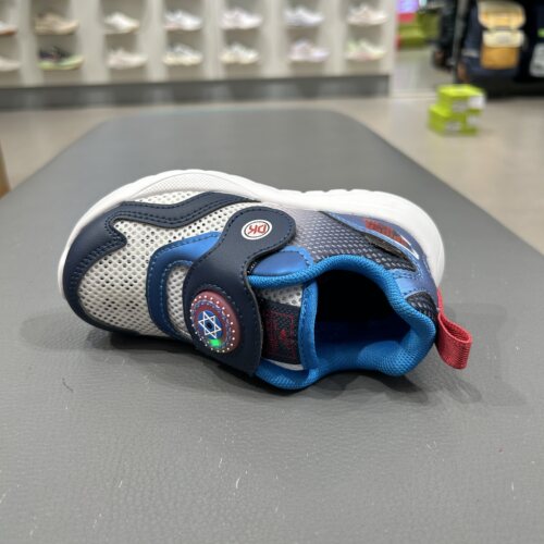 江博士专柜正品2025年春男童二阶机能运动粘贴休闲鞋1B14A1019AM0 - 图1