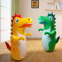 Large number of dinosaurs inflatable tumbles Balloon Baby Toys Plastic Cartoon Boxing Tumbles children Puzzle Toys