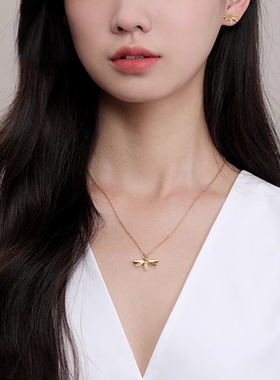 costar微光流萤925银镀项链礼物