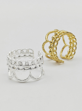 Lace&love花冠蕾丝戒指