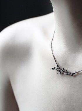 moorigin绿意项链高级感轻奢原创