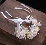 Детский аксессуар для волос для принцессы, корона, ободок, клипсы, в цветочек