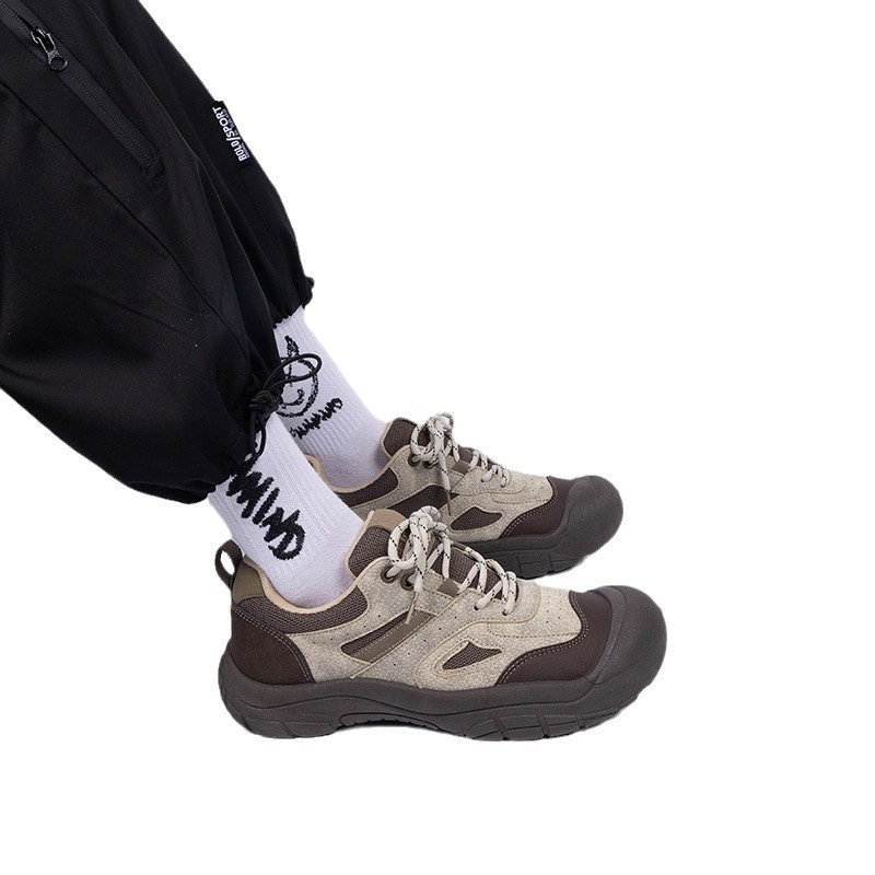 环球户外登山鞋子男ZHQ-ZL8951男鞋春季潮百搭轻便男士运动 - 图3
