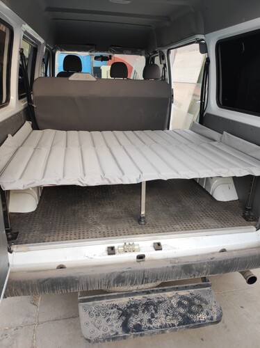 微步户外 面包车 mpv 商务车 用车载折叠床 帐篷内用床 野营床 - 图1