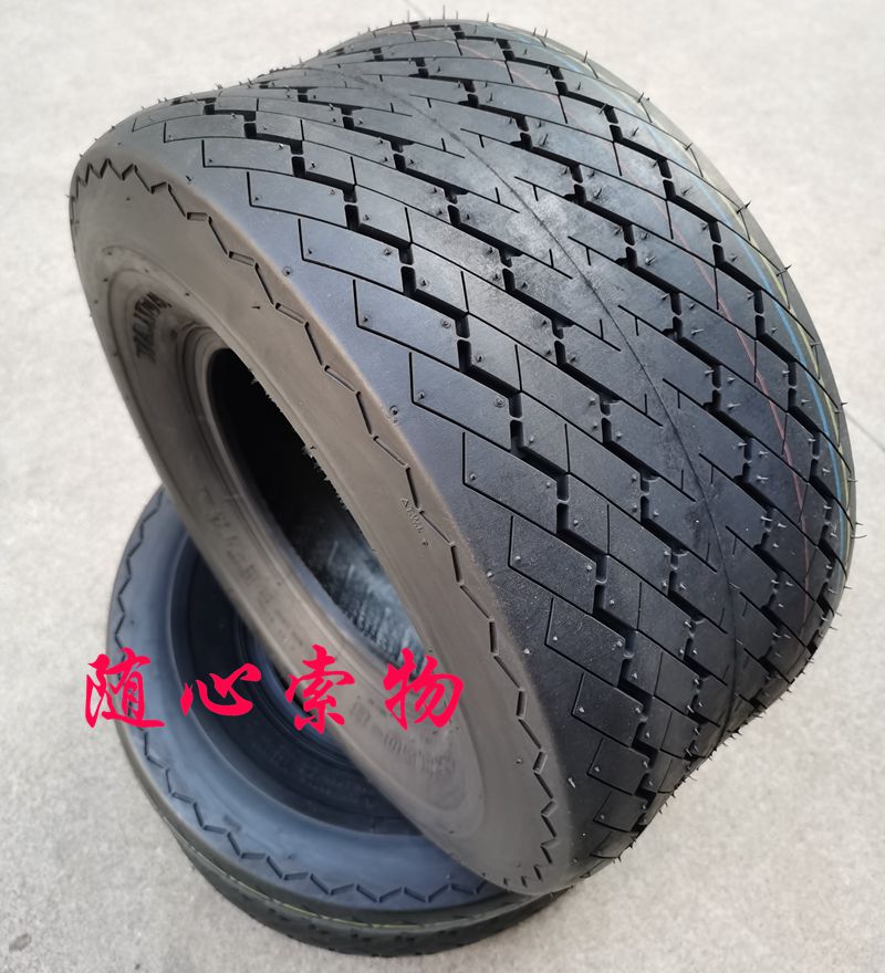 高尔夫球车轮胎加轮毂18*8.50-8电动巡逻高耐磨草坪胎加厚公路胎 - 图3