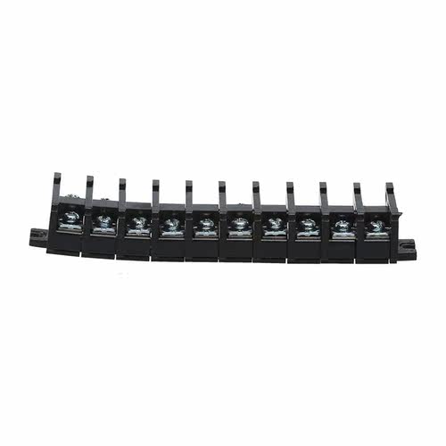 TBC-10A20A30A60A导轨组合接线端子连接器接线柱接线板铜件600V - 图2