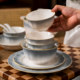 Yunzhihe high temperature underglaze color household tableware and dishes