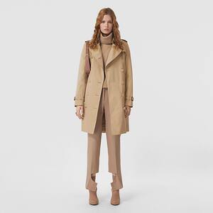 【24期免息】BURBERRY 女装 肯辛顿版型 中长款 风衣 多色