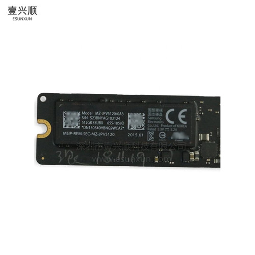 MacBook笔记本固态硬盘256G 512G适用A1465 A1466 A1502 A1398 - 图0