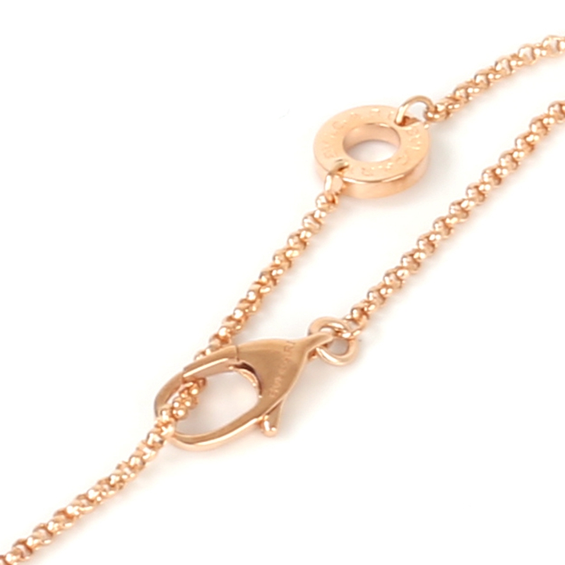 客邻尚品海外旗舰店Bvlgari/宝格丽女士圆形玫瑰金项链 3505532