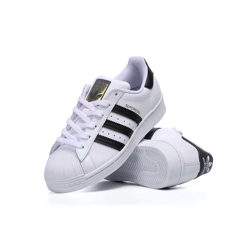 客邻尚品海外旗舰店Adidas/阿迪达斯三叶草板鞋金标贝壳头休闲时尚运动小白鞋 FU77122