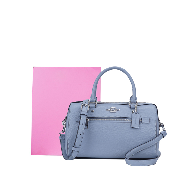 客邻尚品海外旗舰店COACH/蔻驰年大牌秋冬新款女士纯皮单肩斜挎手提波士顿水桶包3
