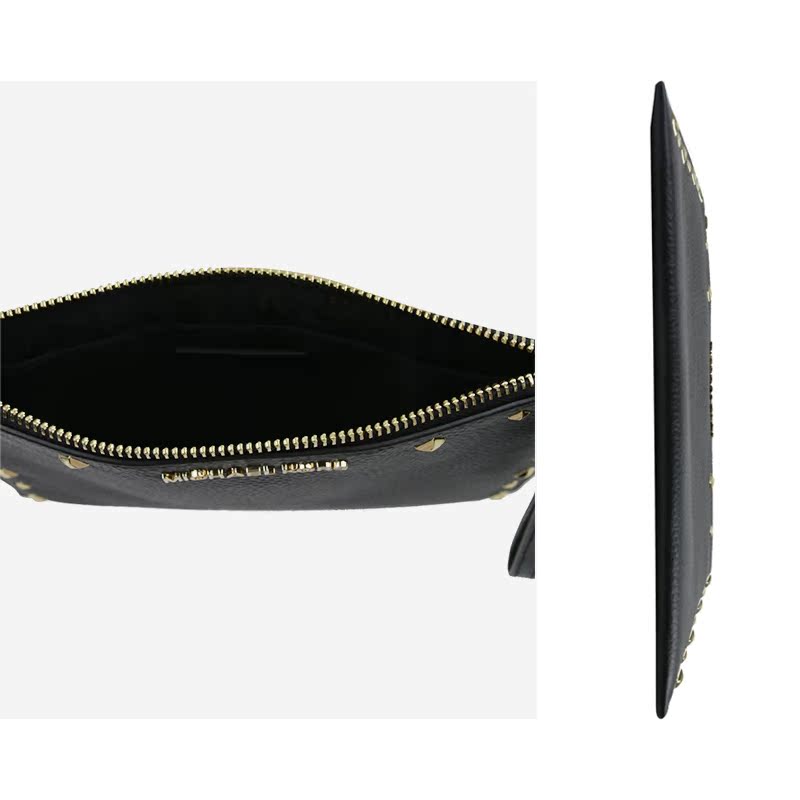 客邻尚品海外旗舰店Michael Kors/MK铆钉手拿包新款手拎包手包女包 35S9GTVC7T1