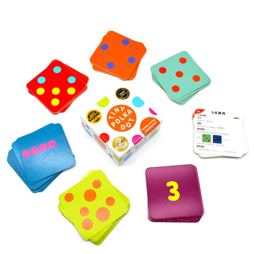 美国 圆点卡牌MathForLove数学思维游戏儿童益智玩具TINYPOLKADOT - 图3