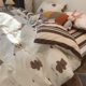 Bed sheets and bed fittings four-piece set cotton cartoon