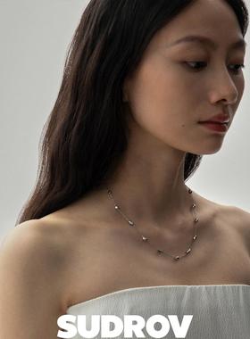 SUDROV素觉海水珍珠锁骨链